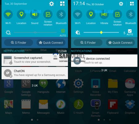 Новый билд обновленной оболочки TouchWiz показан на видео и скриншотах