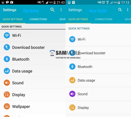 Новый билд обновленной оболочки TouchWiz показан на видео и скриншотах