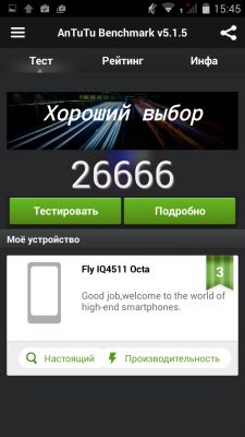 Обзор Fly IQ4511 Tornado One Octa