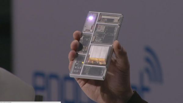 Google Project Ara: полноценный рабочий прототип со сменными модулями в работе