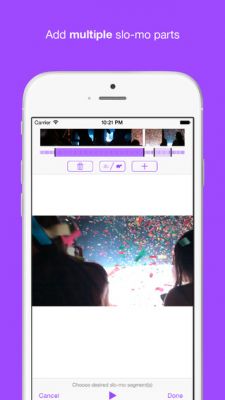 TruSloMo — приложение для шаринга видео с замедленной съемкой с iPhone 6 и iPhone 6 Plus