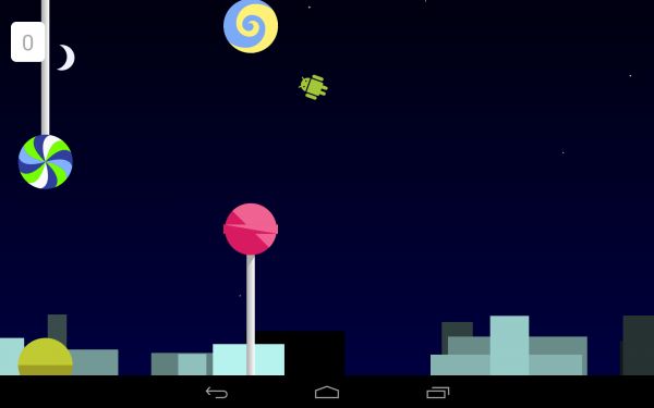 Попробуйте пасхалку из Lollipop на своём Android девайсе !