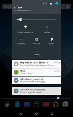 В сеть попал образ прошивки с Android 5.0 Lollipop для Nexus 7 (2012)