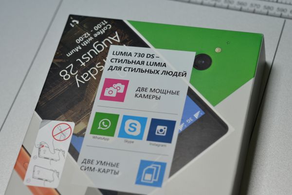 Обзор смартфона Nokia Lumia 730