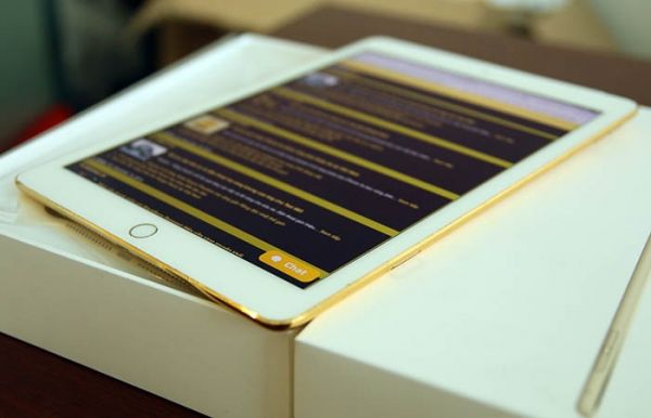 Karalux изготовила позолоченную версию Apple iPad Air 2