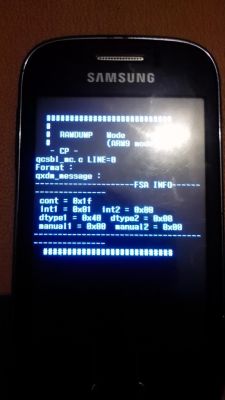 Не включается Samsung Galaxy Young Duos (GT-S6312)