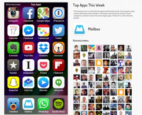 Новое приложение для #Homescreen для iOS распознает иконки программ на скриншотах