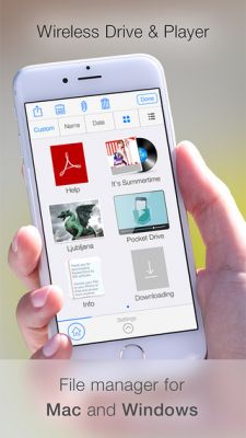 Pocket Drive — приложение для превращения iPhone или iPad в файловое хранилище