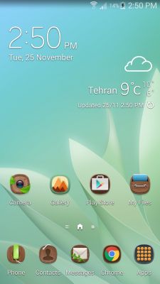 В сети появились скриншоты приложения Samsung Themes для TouchWiz