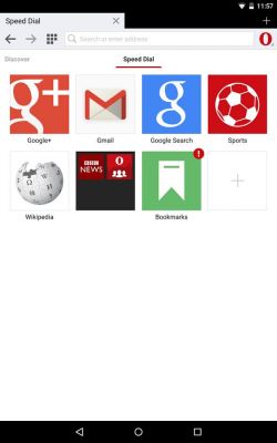 Браузер Opera Mini Beta для Android получил новый дизайн