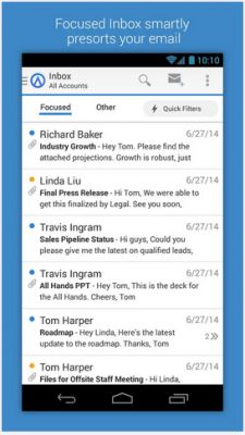 Microsoft подтверждает приобретение кроссплатформенного почтового клиента Acompli