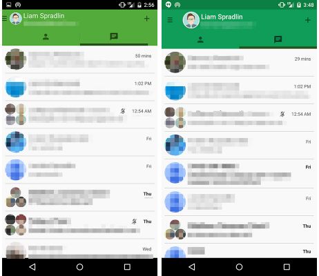 Hangouts для Android скоро получит обновление с Material Design