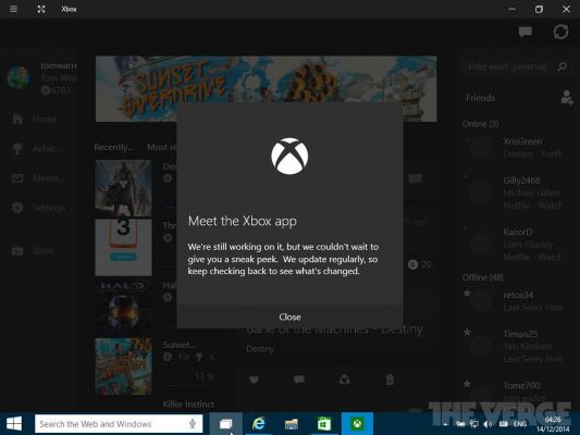 В новом билде Windows 10 Technical Preview появилась Cortana и новое приложение XBox