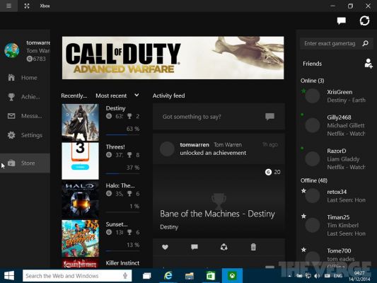 В новом билде Windows 10 Technical Preview появилась Cortana и новое приложение XBox