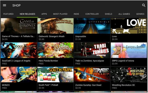 Сервис NVIDIA Shield Hub получил материальный дизайн и GameStream в FullHD