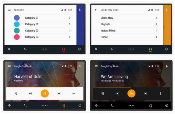 Следующая версия Android будет предустанавливаться в автомобили