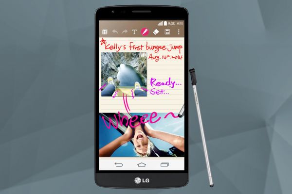 LG G4 оснастят электронным пером для конкуренции с Samsung GALAXY Note 4