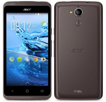 Acer представила доступный LTE-смартфон со стереодинамиками DTS