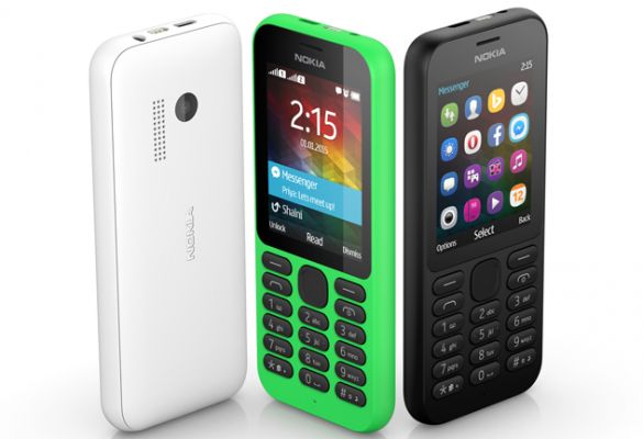 Microsoft представила мобильные телефоны Nokia 215 и Nokia 215 Dual-SIM