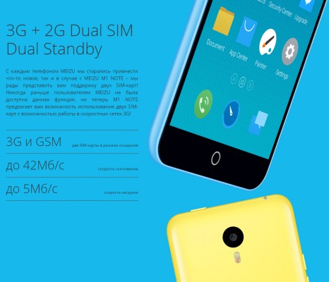 Meizu M1 Note в России: цена и дата начала продаж