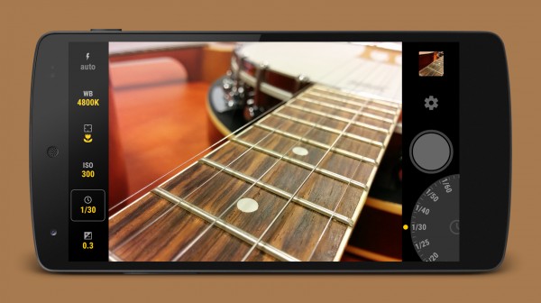 Manual Camera позволяет задействовать новые API камеры Android Lollipop
