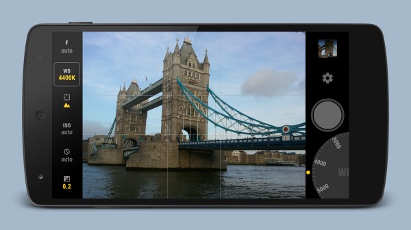 Manual Camera позволяет задействовать новые API камеры Android Lollipop