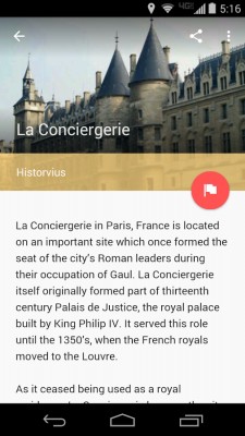 Сервис-гид Field Trip от Google обрёл Material Design
