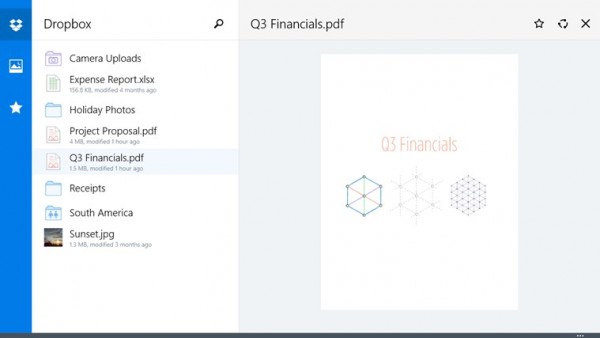 Официальное приложение Dropbox доступно для устройств Windows
