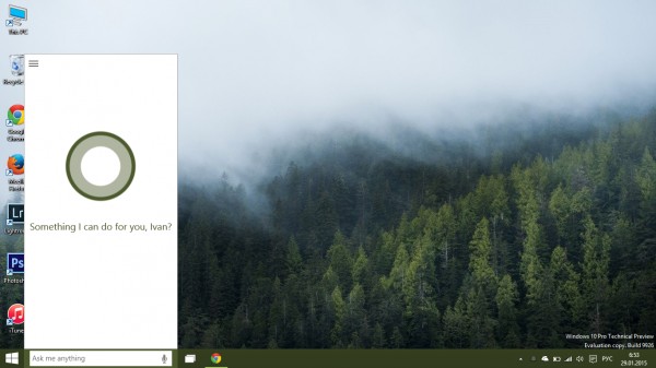 Обзор нововведений в январской сборке Windows 10 Technical Preview