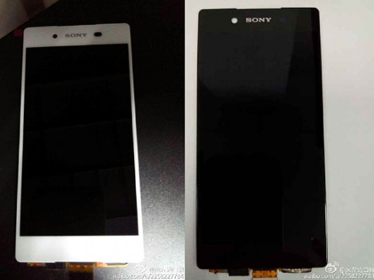 Утечка фотографий передней панели Sony Xperia Z4