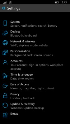 Обзор первой сборки Windows 10 Technical Preview для смартфонов