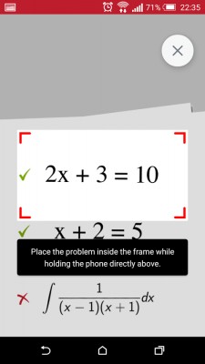 Карманный учитель математики PhotoMath появился в Google Play