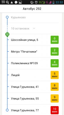 Обзор приложения "Яндекс.Транспорт" для Android