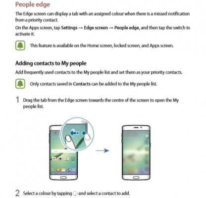 Руководства пользователя Samsung GALAXY S6 и GALAXY S6 Edge доступны онлайн