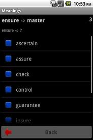 Meanings Demo 1.1.0. Скриншот 1