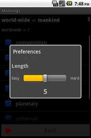 Meanings Demo 1.1.0. Скриншот 2