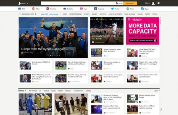 Microsoft объявила о переходе команды MSN в подразделение Windows