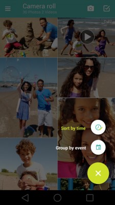 Галерея Motorola получила Material Design и новые варианты сортировки