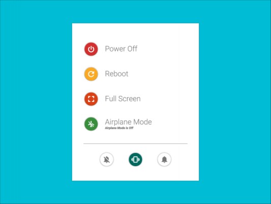 Material Power Menu заменит стандартное меню питания на более красивую и фнкциональную алтьтернативу