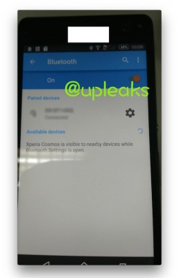 Сэлфи-смартфон Sony Xperia Cosmos на новых фото
