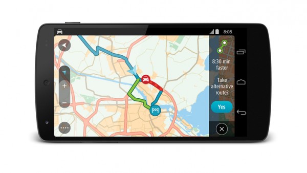 Навигационное приложение от TomTom для Android стало бесплатным