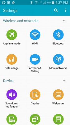 Новый TouchWiz для Samsung GALAXY S6 вдохновлен Tizen OS
