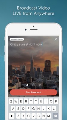 Сервис трансляций Periscope выпустил iOS-приложение