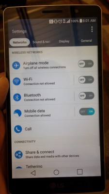 Живые фотографии LG G4 Note со стилусом
