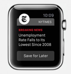Выпущена первая волна приложений для Apple Watch