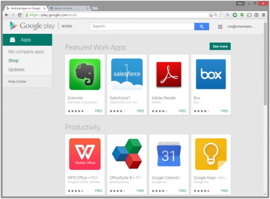 Первые подробности об Android for Work