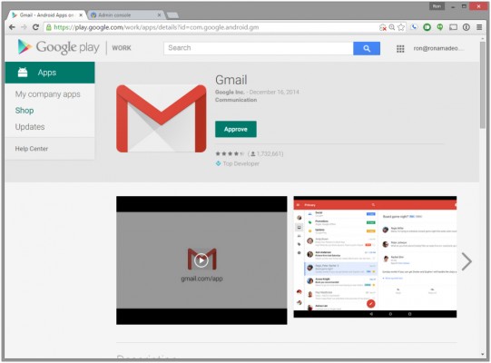 Первые подробности об Android for Work