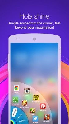Обзор Hola Launcher