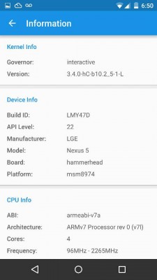 Известное приложение CPU Spy получило «материальный» дизайн