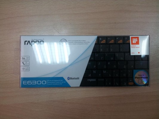 Обзор Rapoo E6300 - отличное дополнение к планшетному ПК